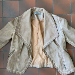 Bagatelle moto faux leather jacket